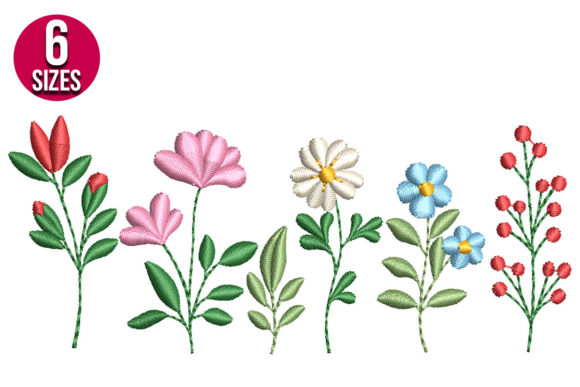 Bringing the Meadow Home: Why This Wildflowers Embroidery Design is a Must-Have for Your Fabric Projects
