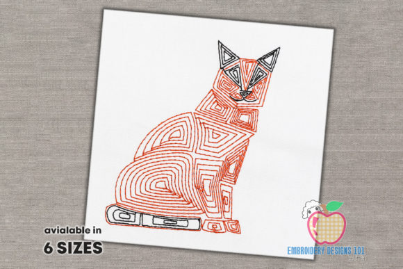 Cat Line Art: The Ultimate Embroidery Accent for Modern Homes
