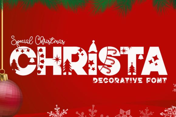 Christa: The Perfect Font for Festive Holiday Designs