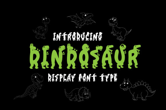 Dindosaur: The Playful Font That Brings Joy to Any Design