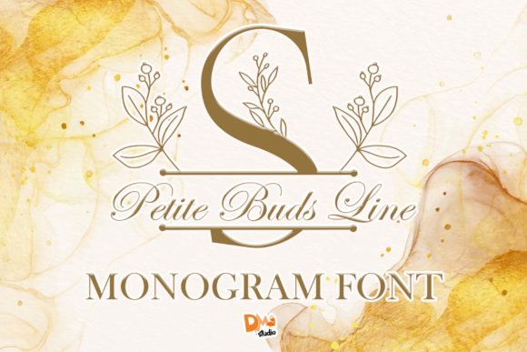 Discover the Beauty of Petite Buds Line Monogram