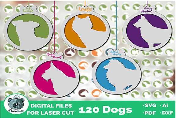 Dog Ornament Bundle Svg and Dog Christmas: A Comprehensive Evaluation for CNC and Laser Projects