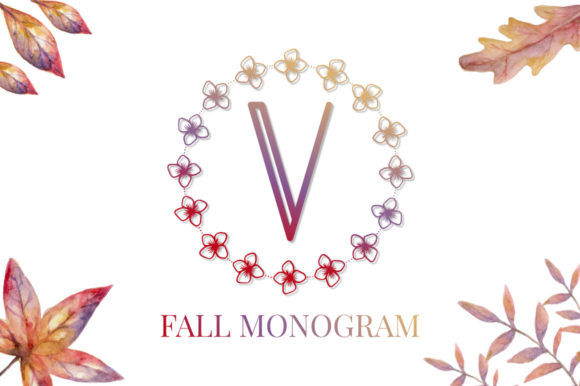 Elevating Brand Identity with Fall Monogram: A Strategic Design Choice for the Modern Creator