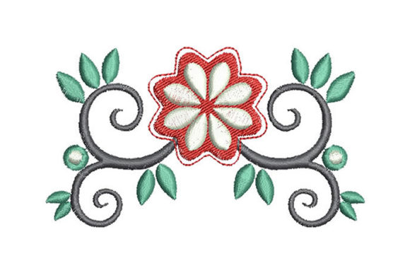 Flower Accent: Elevate Your Embroidery Projects