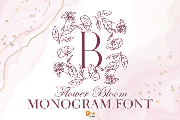 Flower Bloom Monogram: A Strategic Asset for Elevated Brand Identity