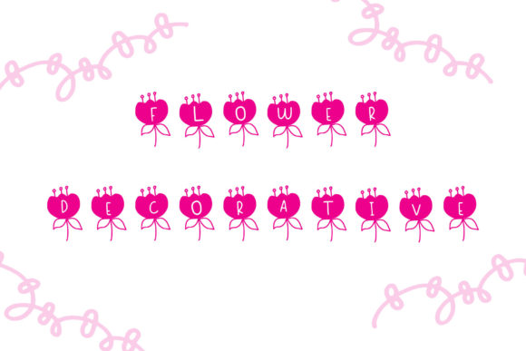 Flower Dingbats: The Romantic Touch for Your Next Design
