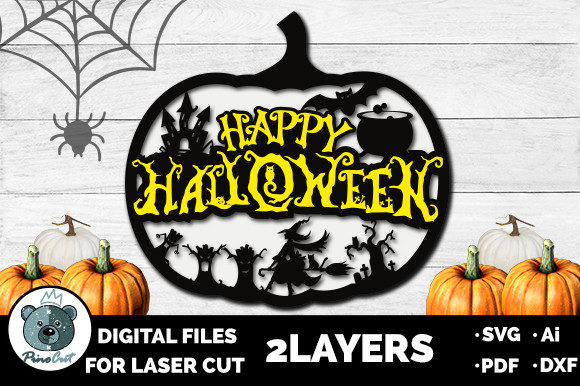 Happy Halloween Pumpkin SVG: A Practical CNC and Laser Cutting Resource
