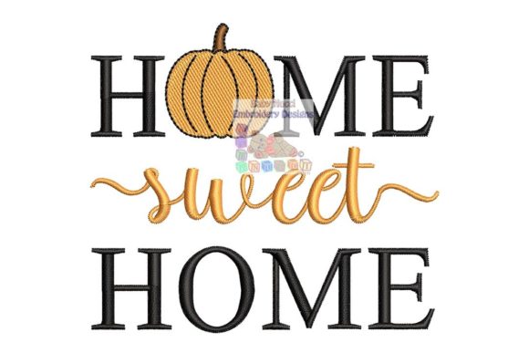 Home Sweet Home: A Cozy Embroidery Design for Every Project