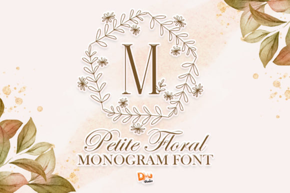 Introducing Petite Floral Monogram for Elegant Designs