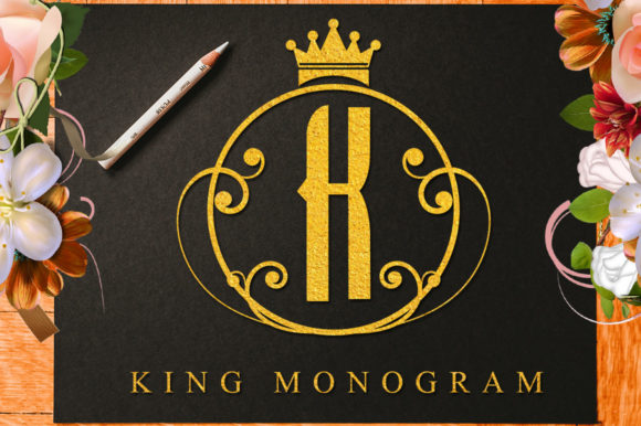 King Monogram: Elevating Your Design Projects with a Timeless Yet Contemporary Typeface