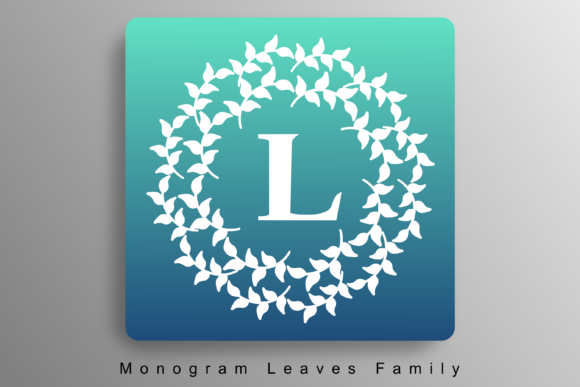 Monogram Leaves Family: Integrating a Decorative Typeface into Professional and Creative Workflows