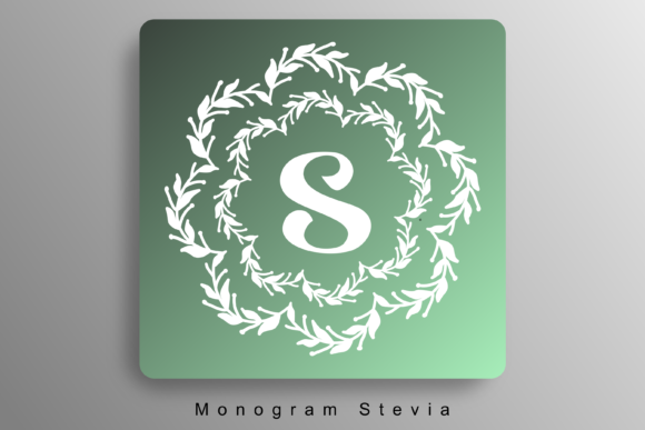 Monogram Stevia: Elevating Your Design with Elegant Script