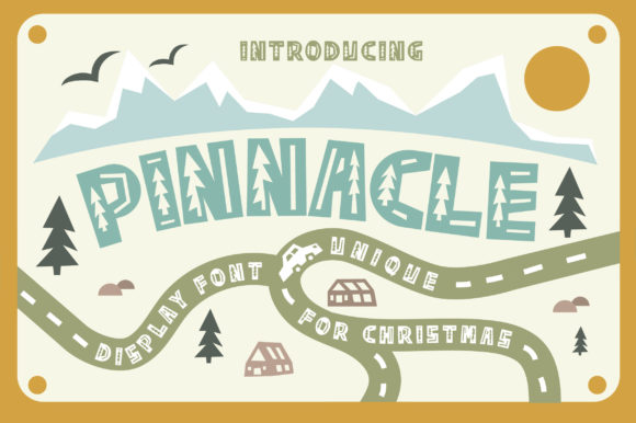 Pinnacle: The Crafty Font That Elevates Every Design