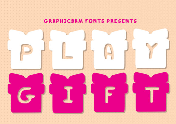 Play Gift: The Joyful Font for Creative Expression