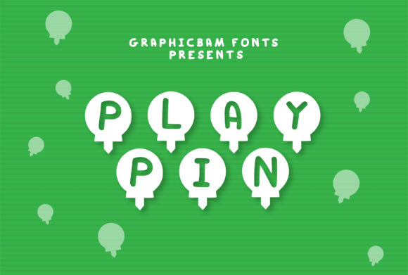 Play Pin: A Versatile Decorative Font for Modern Creative Projects