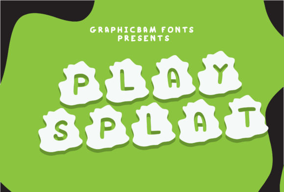 Play Splat: The Decorative Font That Transforms Your Personalized Projects
