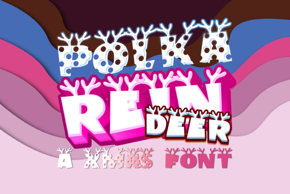 Polka Reindeer: A Fun Font for Creative Projects