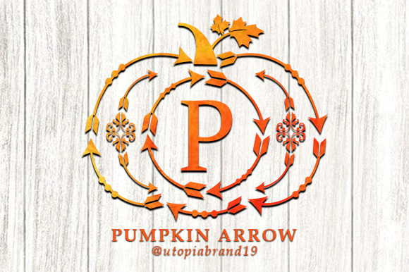 Pumpkin Arrow: The Refined Decorative Font for Fall Designs
