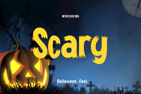 Scary: The Spooky Display Font for Bold Halloween Designs