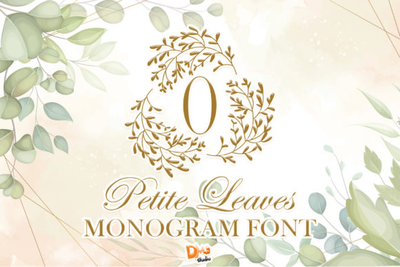 Strategic Typography Choices: Elevating Brand Identity with Petite Leaves Monogram