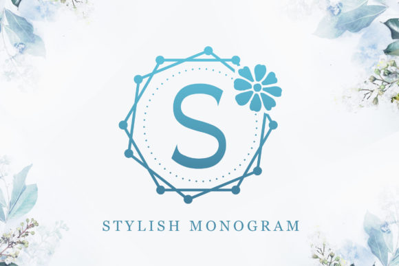 Stylish Monogram: Elevating Your Personal Design with Ornamental Elegance