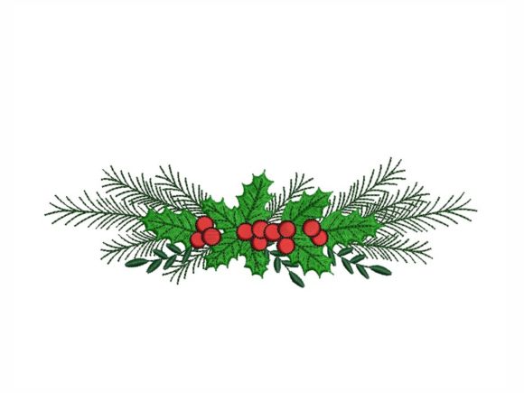 The Allure of Christmas Holly in Machine Embroidery: A Practical Guide to Festive Design