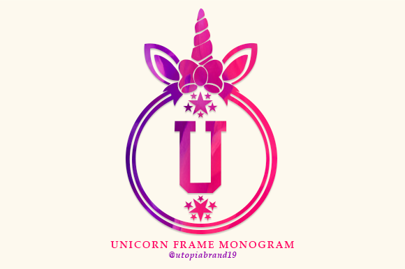 Unicorn Frame Monogram: A Practical Evaluation of a Charming Decorative Typeface
